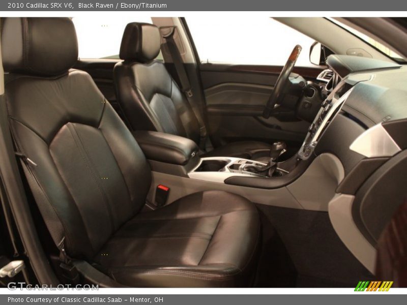Black Raven / Ebony/Titanium 2010 Cadillac SRX V6
