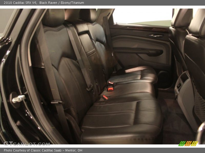 Black Raven / Ebony/Titanium 2010 Cadillac SRX V6