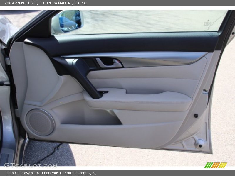 Palladium Metallic / Taupe 2009 Acura TL 3.5