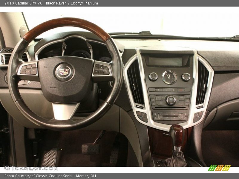 Black Raven / Ebony/Titanium 2010 Cadillac SRX V6