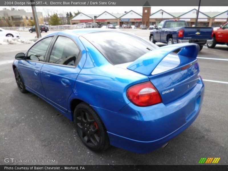 Electric Blue Pearlcoat / Dark Slate Gray 2004 Dodge Neon SRT-4