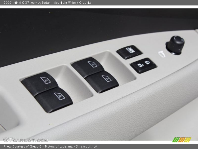 Moonlight White / Graphite 2009 Infiniti G 37 Journey Sedan