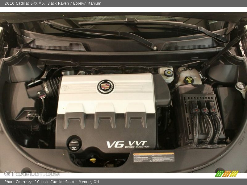 Black Raven / Ebony/Titanium 2010 Cadillac SRX V6