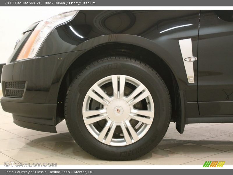 Black Raven / Ebony/Titanium 2010 Cadillac SRX V6