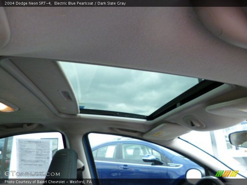 Electric Blue Pearlcoat / Dark Slate Gray 2004 Dodge Neon SRT-4