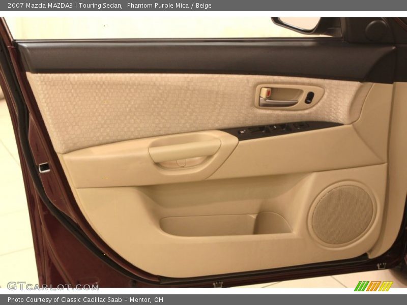 Door Panel of 2007 MAZDA3 i Touring Sedan