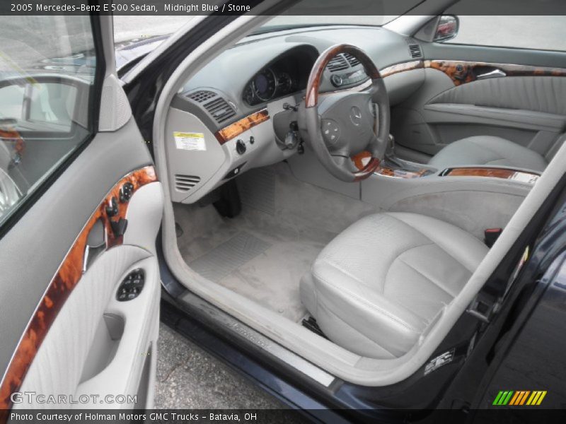 Midnight Blue / Stone 2005 Mercedes-Benz E 500 Sedan