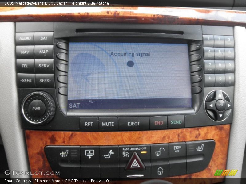 Midnight Blue / Stone 2005 Mercedes-Benz E 500 Sedan
