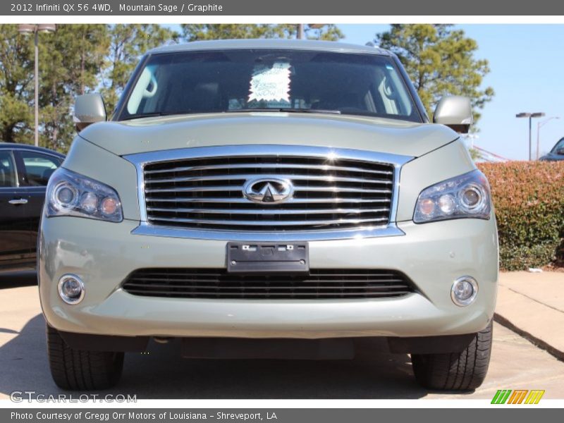 Mountain Sage / Graphite 2012 Infiniti QX 56 4WD