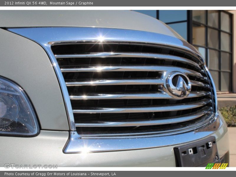 Mountain Sage / Graphite 2012 Infiniti QX 56 4WD