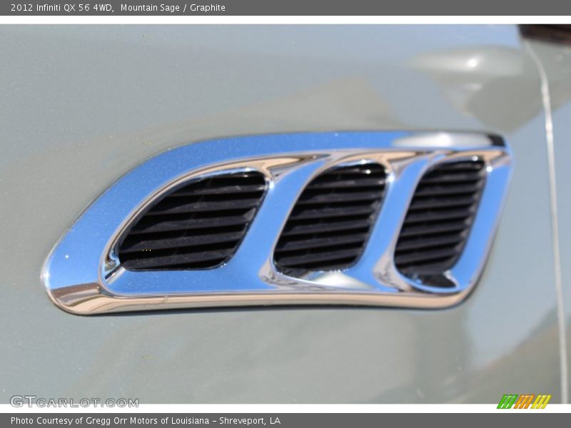 Mountain Sage / Graphite 2012 Infiniti QX 56 4WD