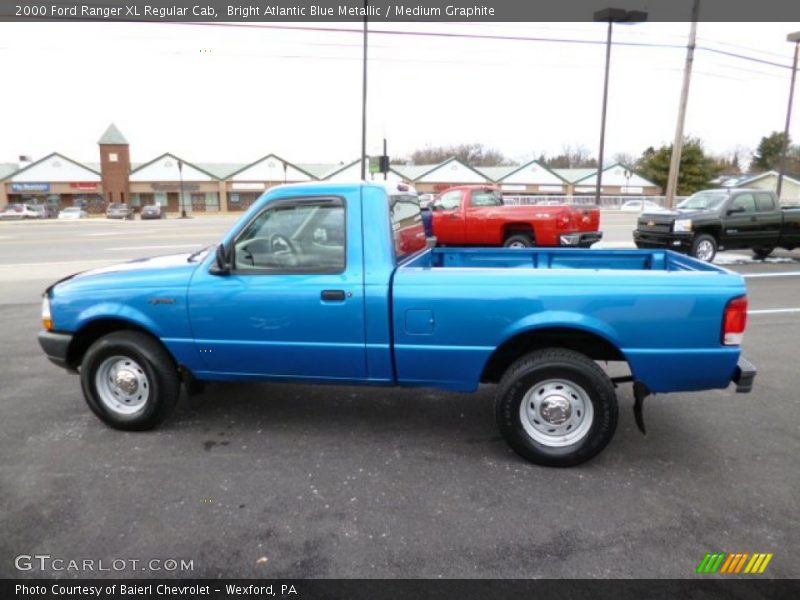  2000 Ranger XL Regular Cab Bright Atlantic Blue Metallic