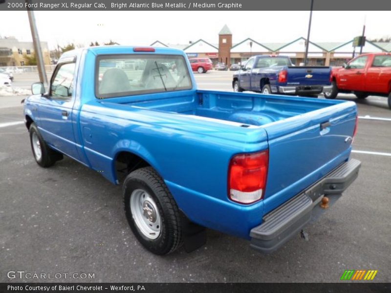  2000 Ranger XL Regular Cab Bright Atlantic Blue Metallic