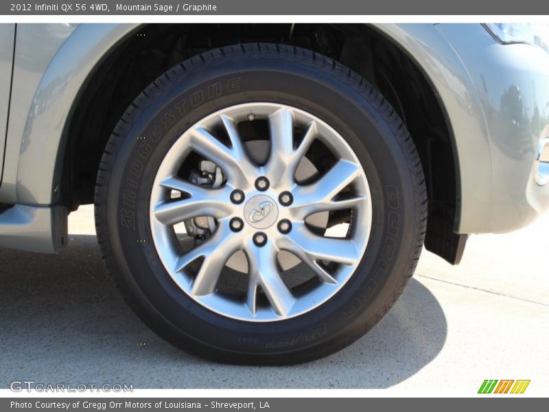  2012 QX 56 4WD Wheel