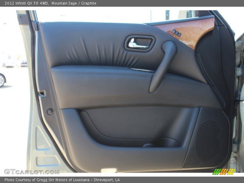 Door Panel of 2012 QX 56 4WD