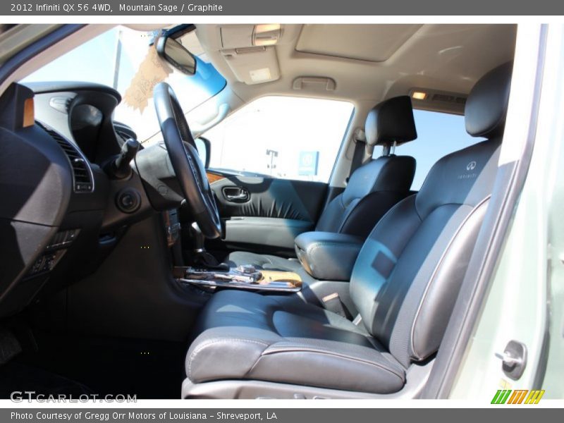 Mountain Sage / Graphite 2012 Infiniti QX 56 4WD