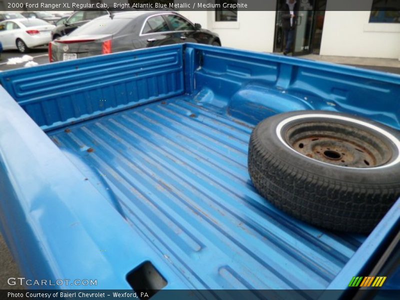 Bright Atlantic Blue Metallic / Medium Graphite 2000 Ford Ranger XL Regular Cab