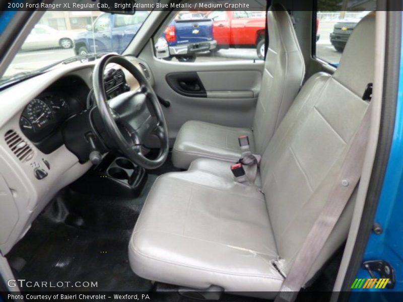 Front Seat of 2000 Ranger XL Regular Cab