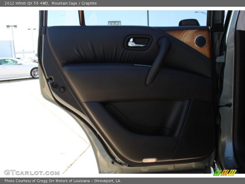 Mountain Sage / Graphite 2012 Infiniti QX 56 4WD