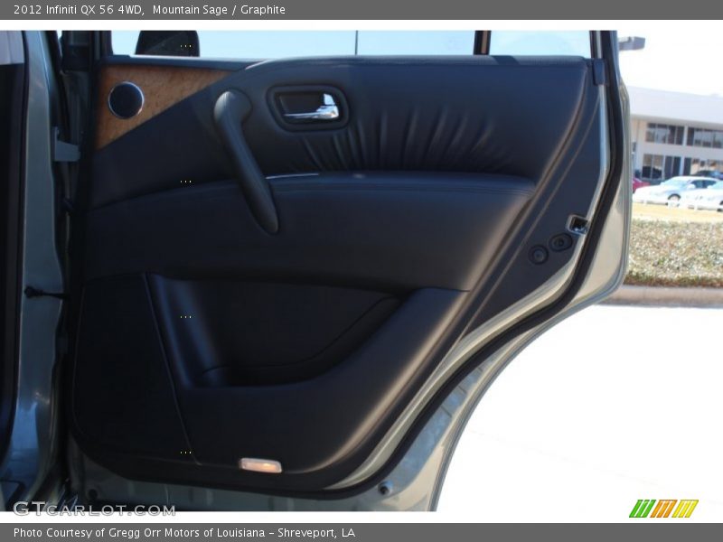 Mountain Sage / Graphite 2012 Infiniti QX 56 4WD