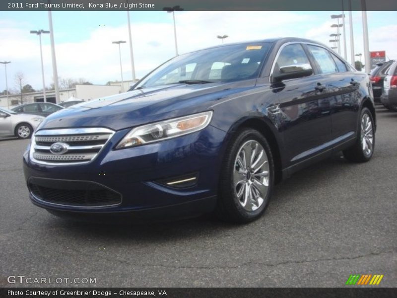 Kona Blue / Light Stone 2011 Ford Taurus Limited