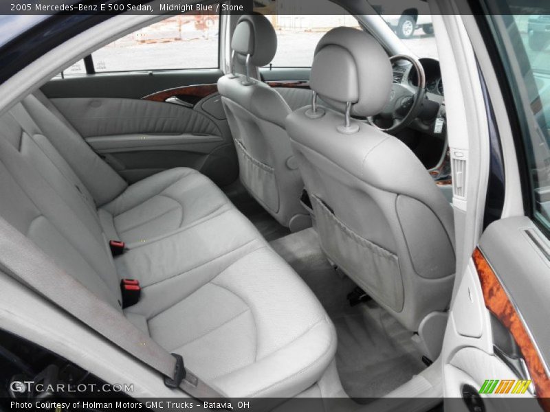 Midnight Blue / Stone 2005 Mercedes-Benz E 500 Sedan