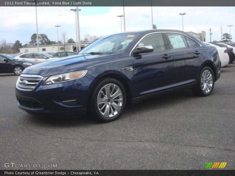 Kona Blue / Light Stone 2011 Ford Taurus Limited