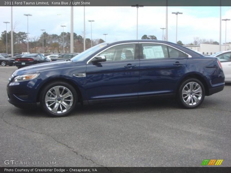 Kona Blue / Light Stone 2011 Ford Taurus Limited