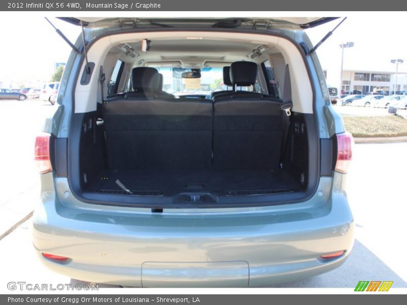 Mountain Sage / Graphite 2012 Infiniti QX 56 4WD