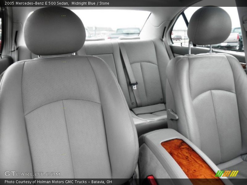 Midnight Blue / Stone 2005 Mercedes-Benz E 500 Sedan