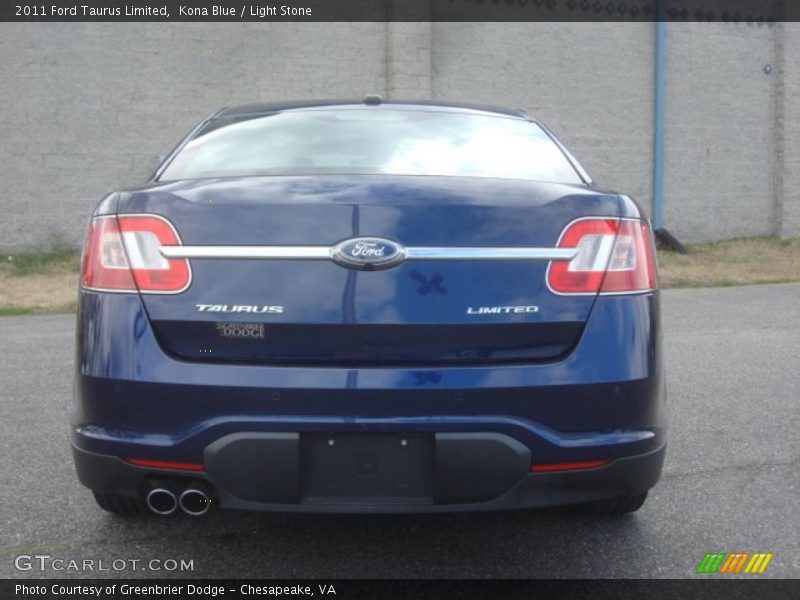 Kona Blue / Light Stone 2011 Ford Taurus Limited