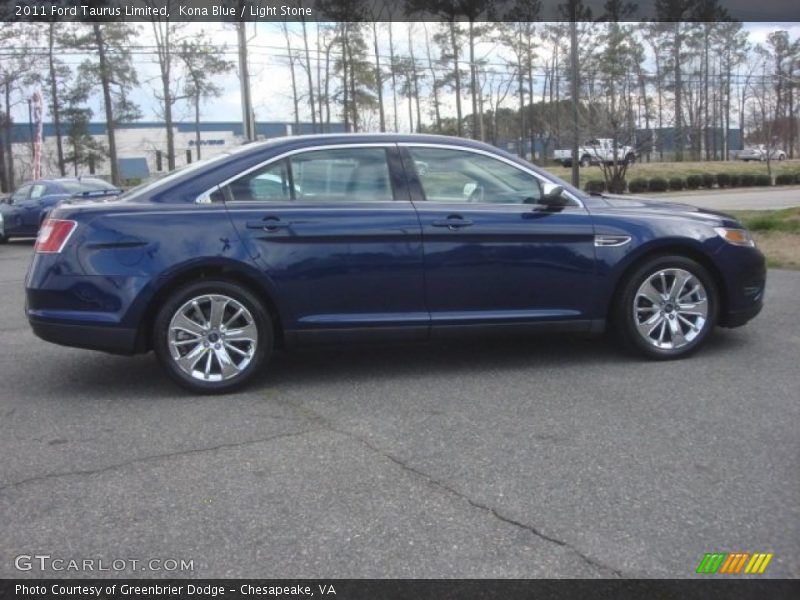 Kona Blue / Light Stone 2011 Ford Taurus Limited