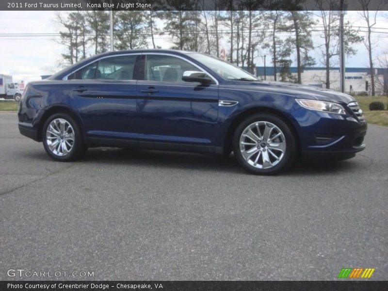 Kona Blue / Light Stone 2011 Ford Taurus Limited