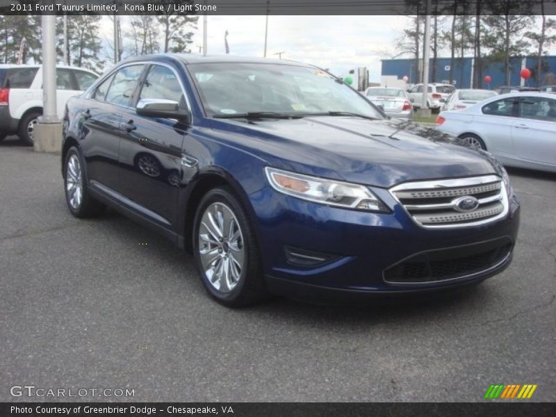 Kona Blue / Light Stone 2011 Ford Taurus Limited
