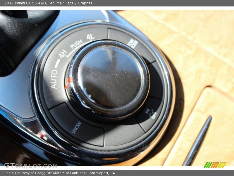 Mountain Sage / Graphite 2012 Infiniti QX 56 4WD