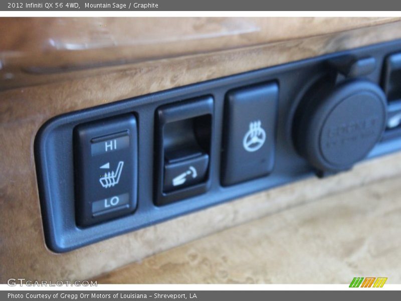 Mountain Sage / Graphite 2012 Infiniti QX 56 4WD