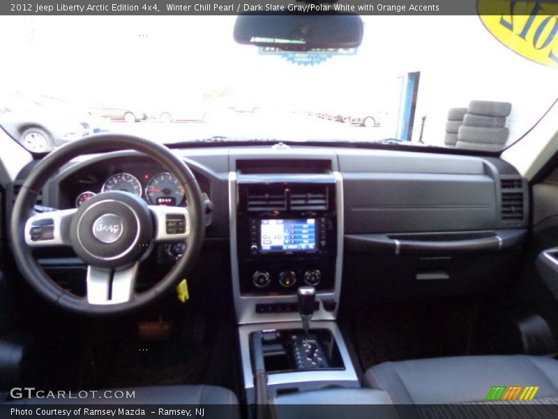 Dashboard of 2012 Liberty Arctic Edition 4x4