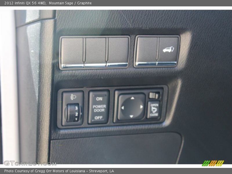 Mountain Sage / Graphite 2012 Infiniti QX 56 4WD