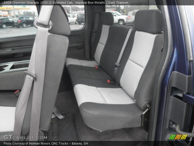 Imperial Blue Metallic / Dark Titanium 2009 Chevrolet Silverado 1500 LS Extended Cab