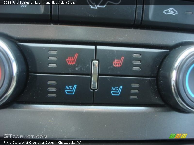 Kona Blue / Light Stone 2011 Ford Taurus Limited