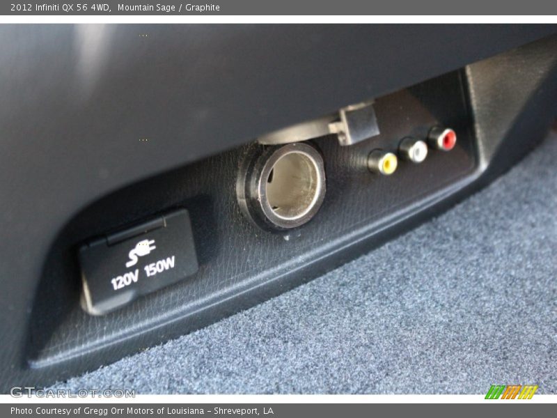 Mountain Sage / Graphite 2012 Infiniti QX 56 4WD