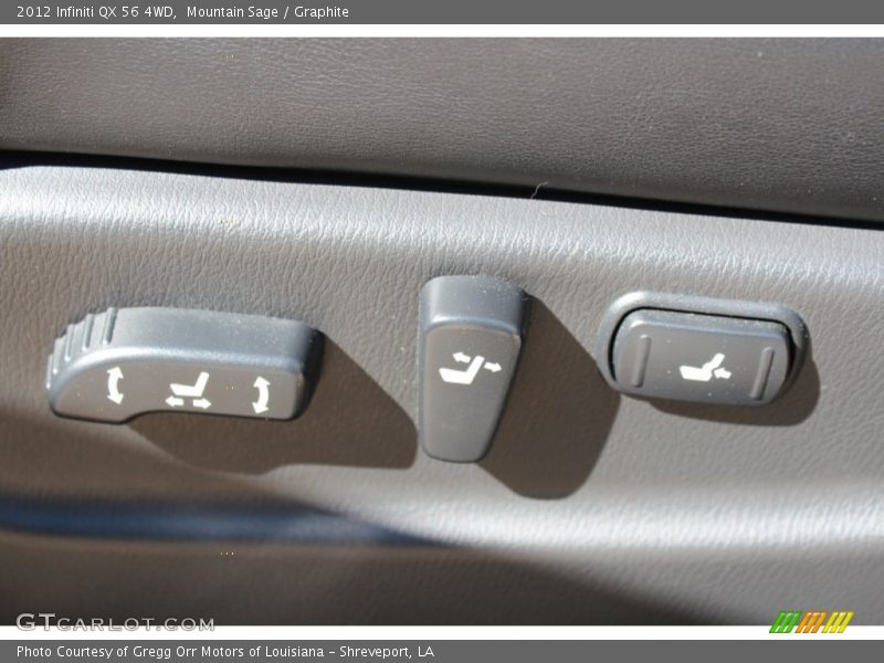 Mountain Sage / Graphite 2012 Infiniti QX 56 4WD