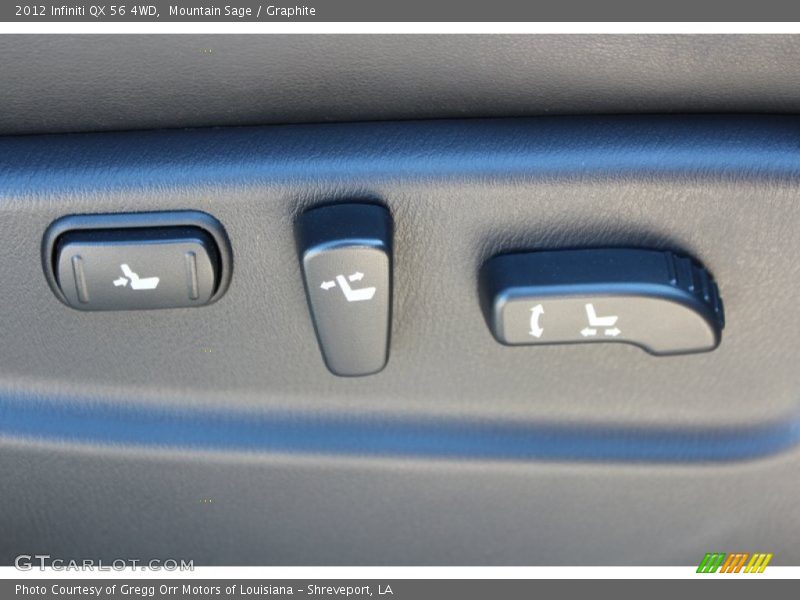 Mountain Sage / Graphite 2012 Infiniti QX 56 4WD
