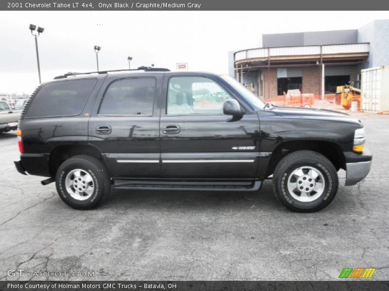 Onyx Black / Graphite/Medium Gray 2001 Chevrolet Tahoe LT 4x4
