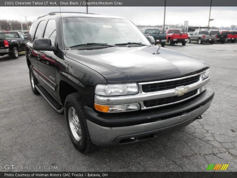 Onyx Black / Graphite/Medium Gray 2001 Chevrolet Tahoe LT 4x4