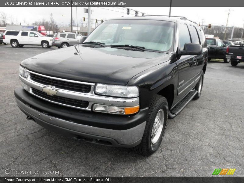 Onyx Black / Graphite/Medium Gray 2001 Chevrolet Tahoe LT 4x4