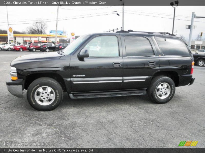 Onyx Black / Graphite/Medium Gray 2001 Chevrolet Tahoe LT 4x4