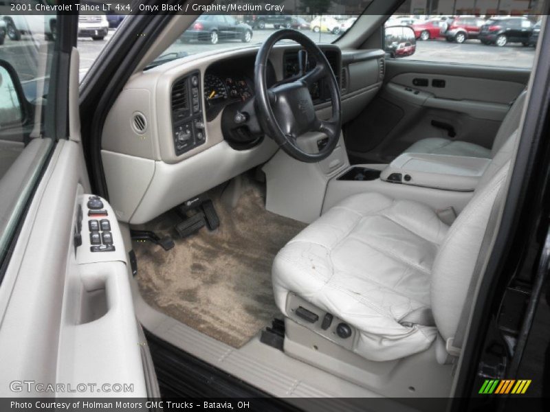 Onyx Black / Graphite/Medium Gray 2001 Chevrolet Tahoe LT 4x4