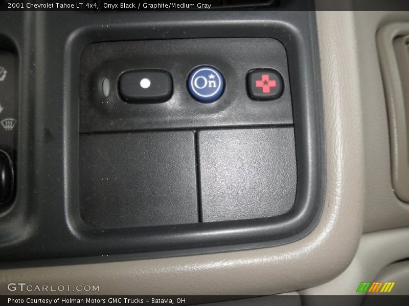 Onyx Black / Graphite/Medium Gray 2001 Chevrolet Tahoe LT 4x4