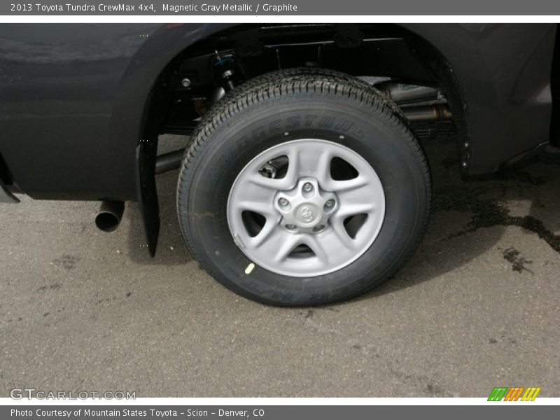 Magnetic Gray Metallic / Graphite 2013 Toyota Tundra CrewMax 4x4
